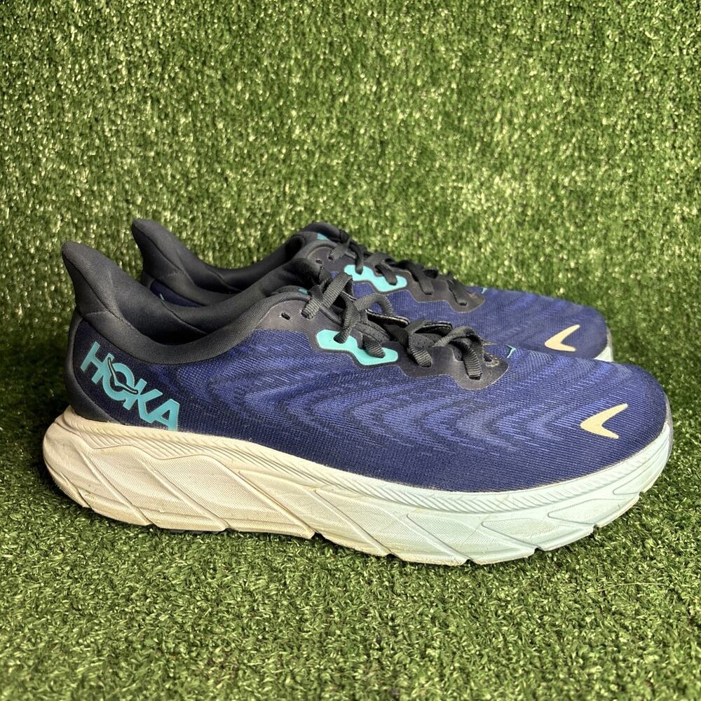 Hoka One One Arahi 6 Outer Space Men's Running Shoes Size 8.5 Blue 1123194-OSBB